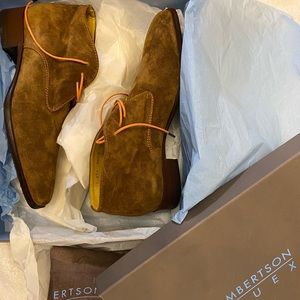 Lambertson Truex shoes tobacco softy size 9.5